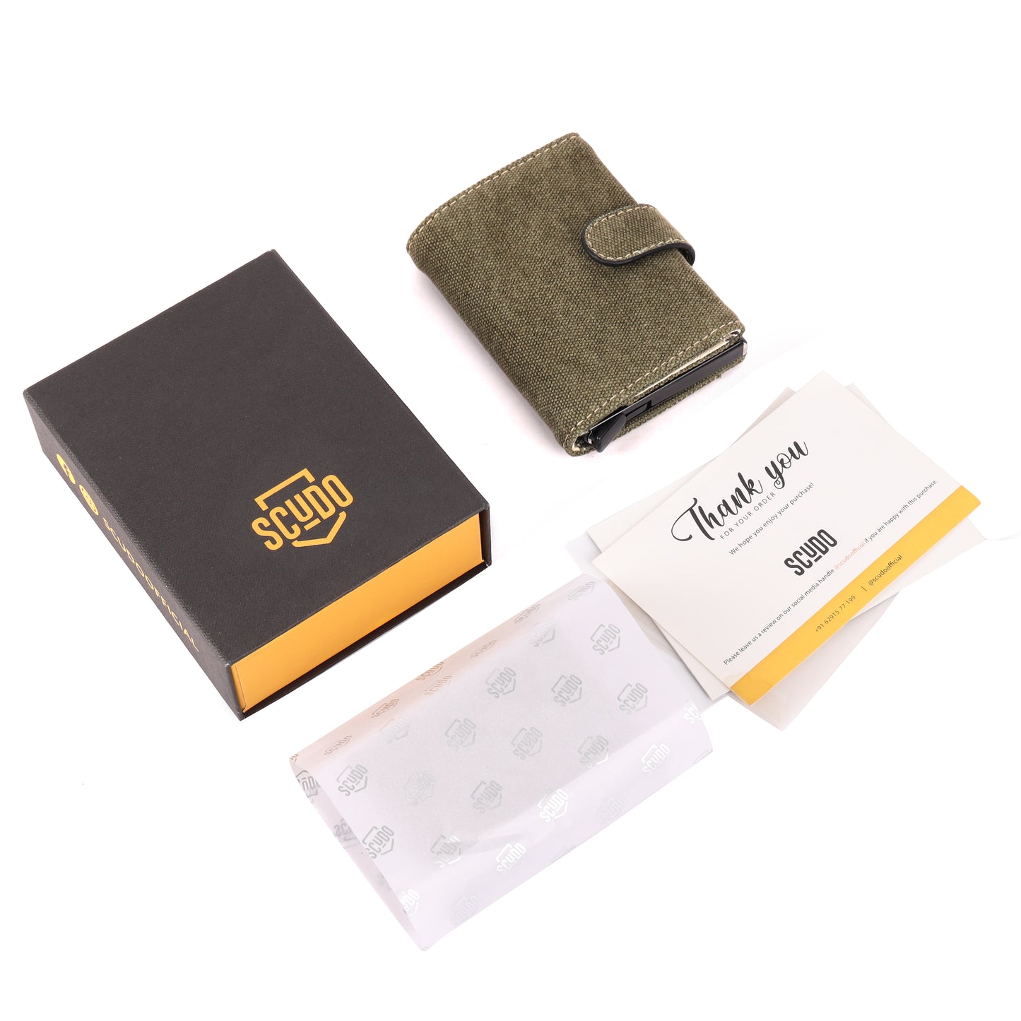 Slim Wallet - Fresco - Green (VEGAN)