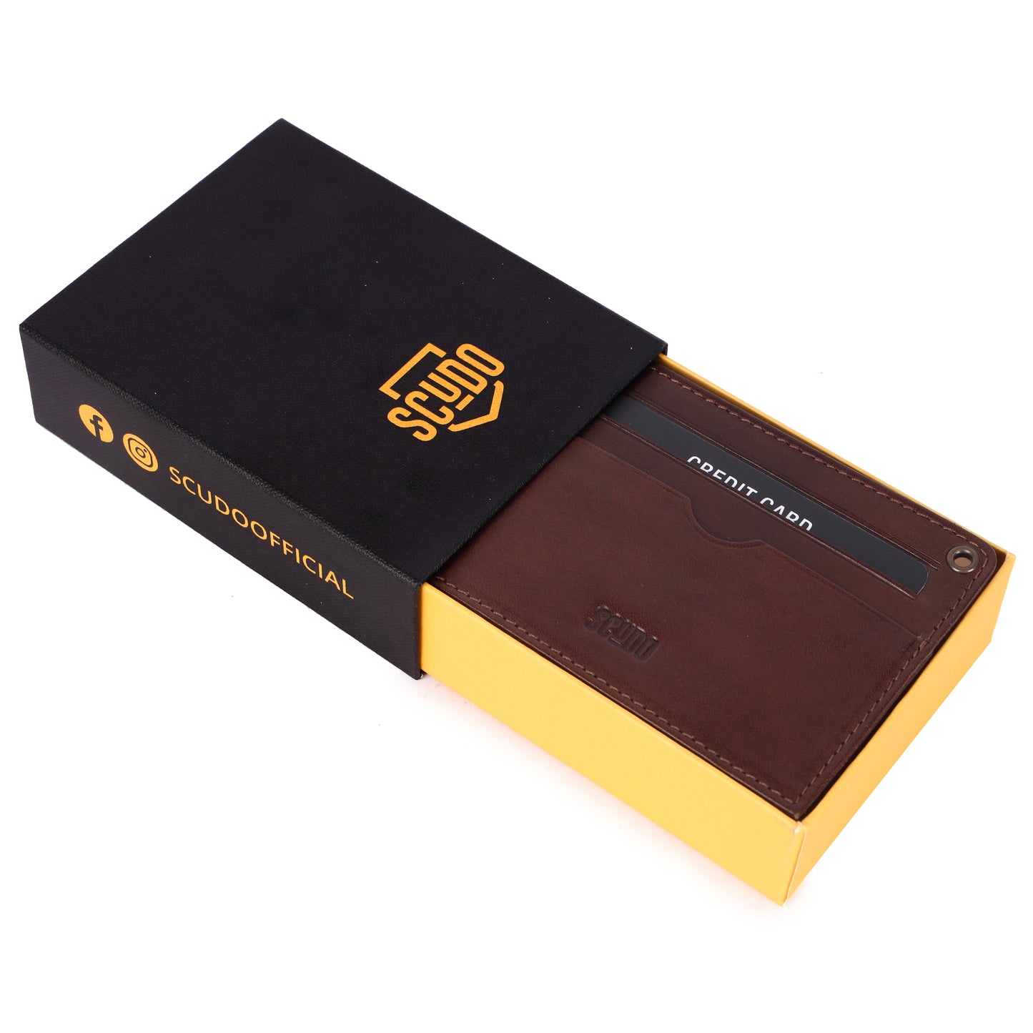 Card Holder - Tuscany - Cognac - Scudo