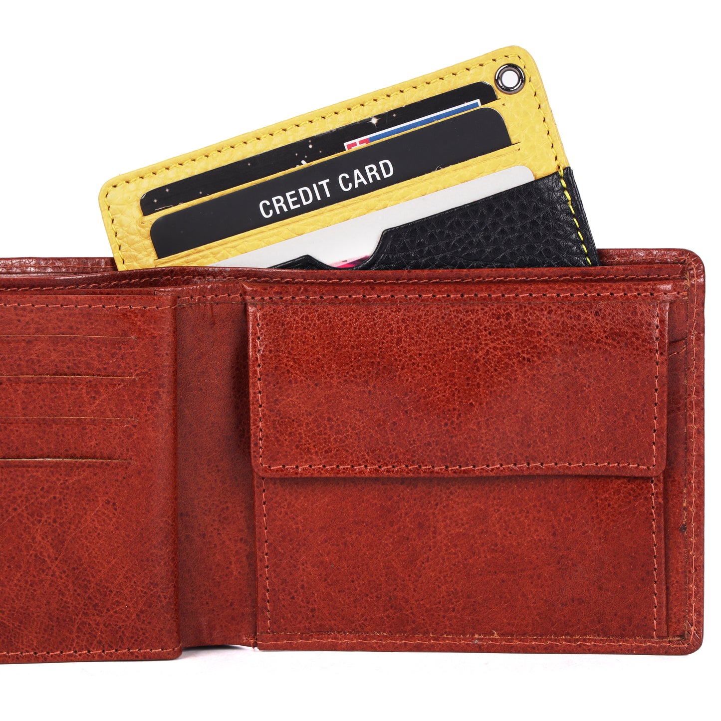 Card Holder - Mosaic - Black/Yellow - Scudo