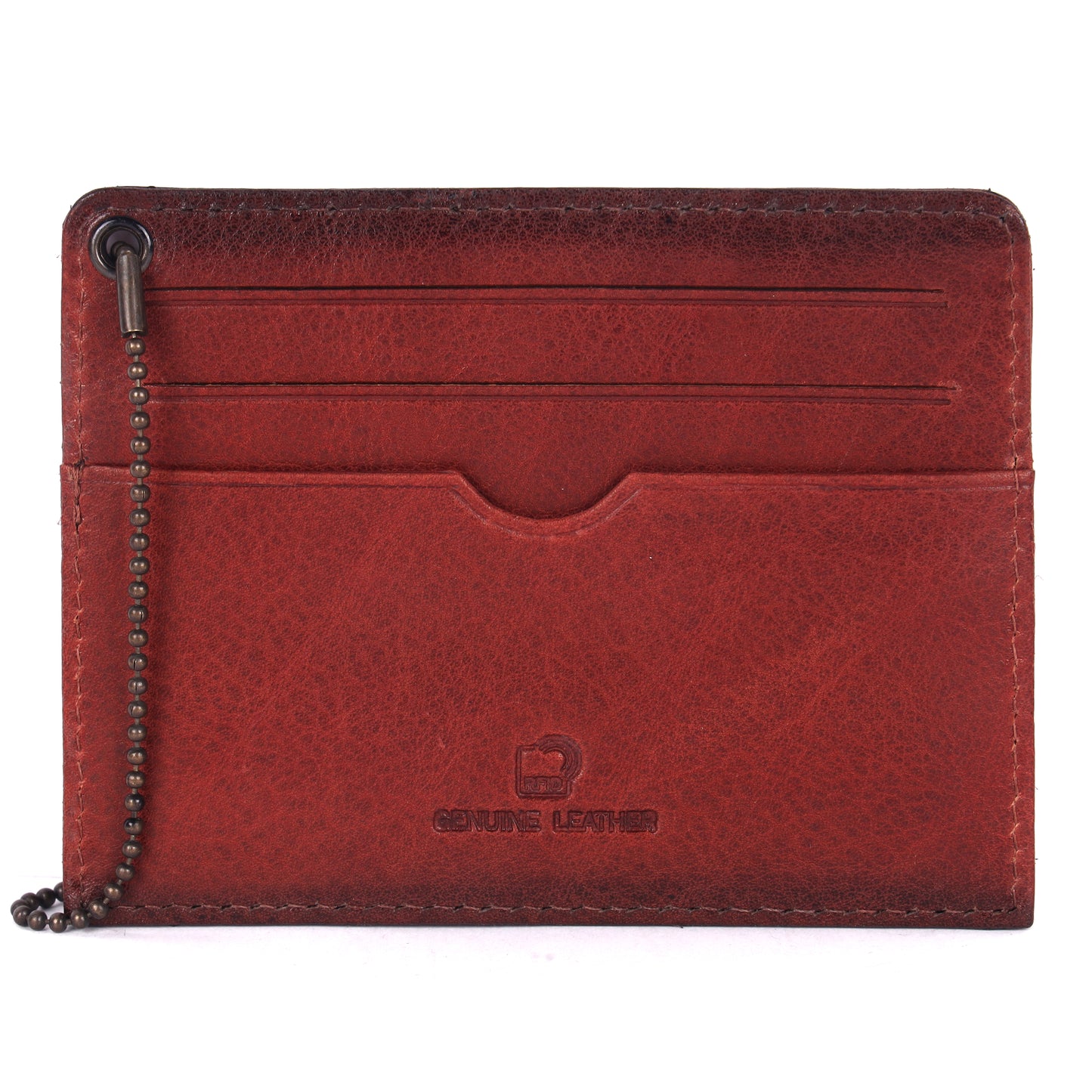Card Holder - Burnished - Cognac - Scudo