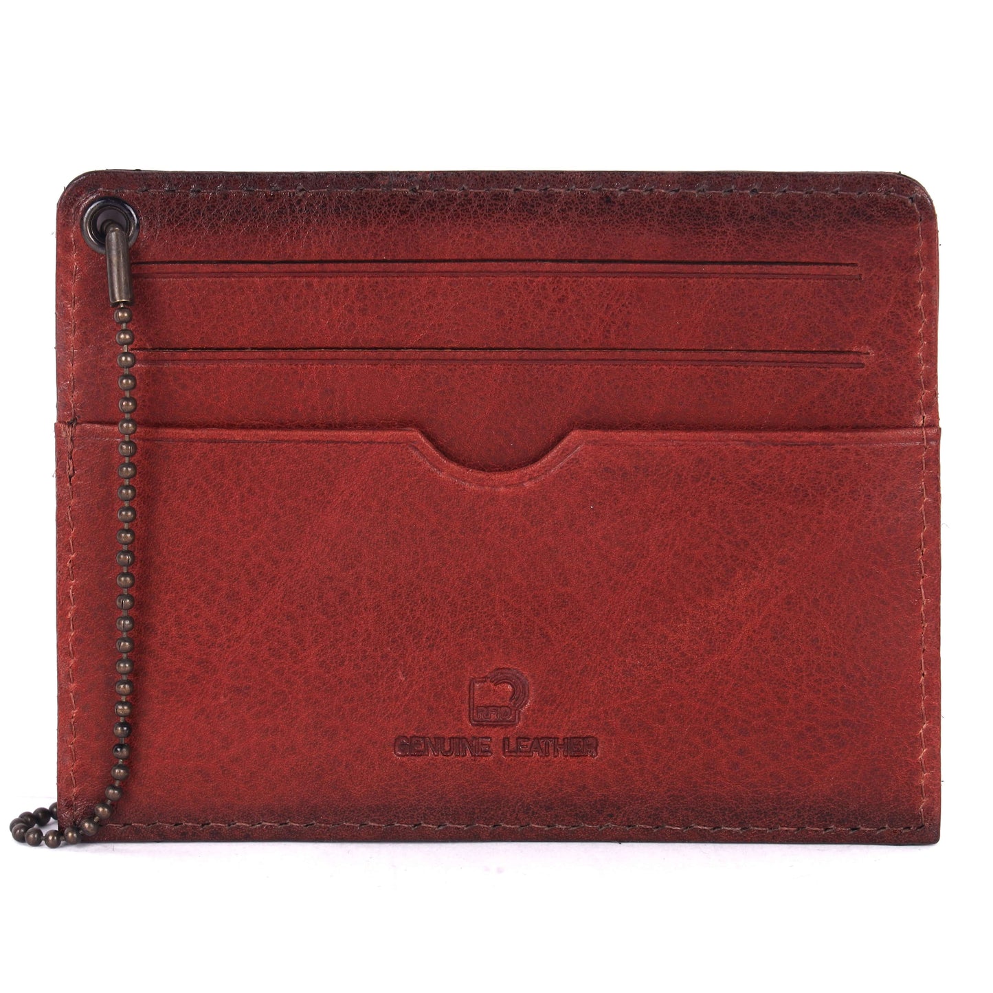 Gift Set - Card Holder & Key Organizer - Burnished - Cognac - Scudo