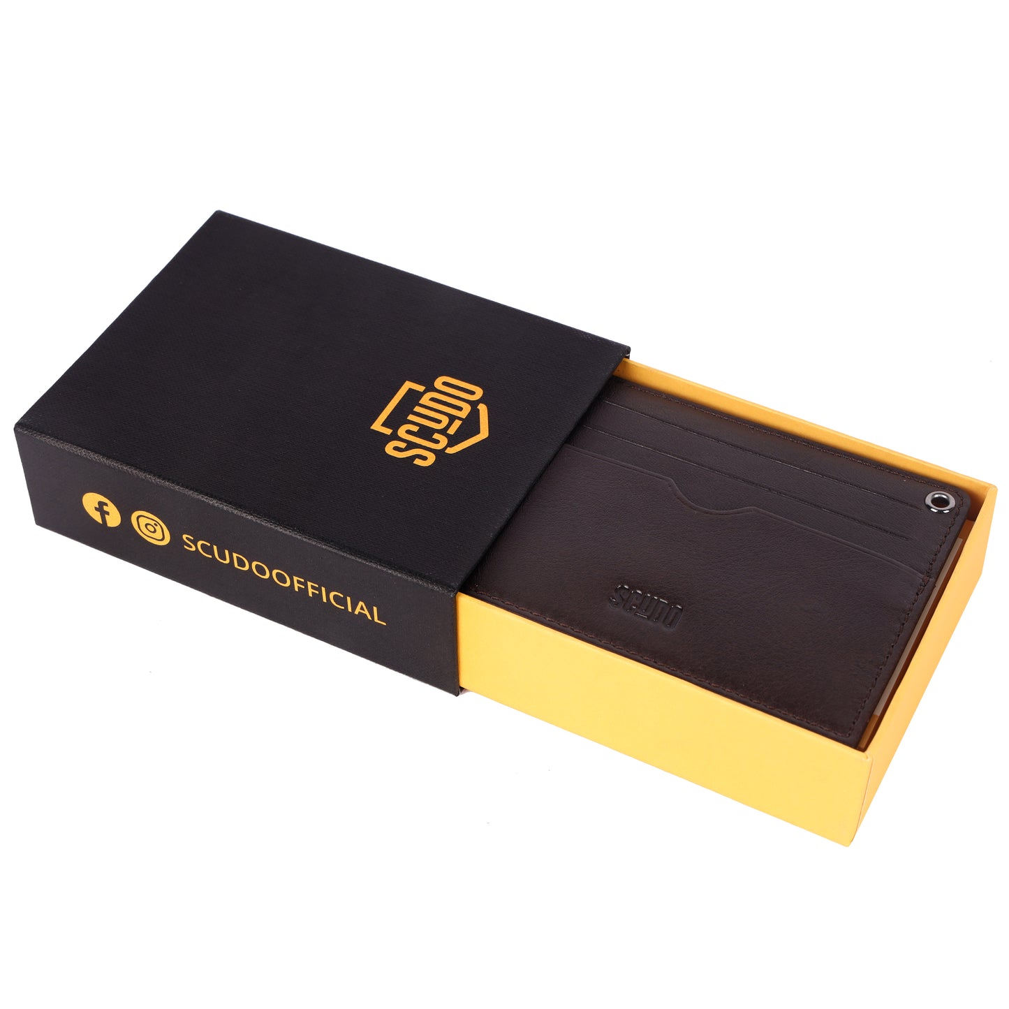 Card Holder - Classic - Brown - Scudo
