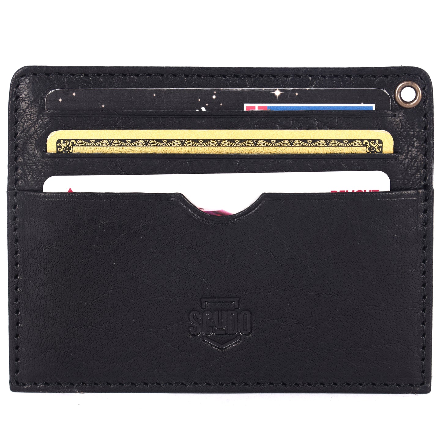Card Holder - Troy - Black - Scudo