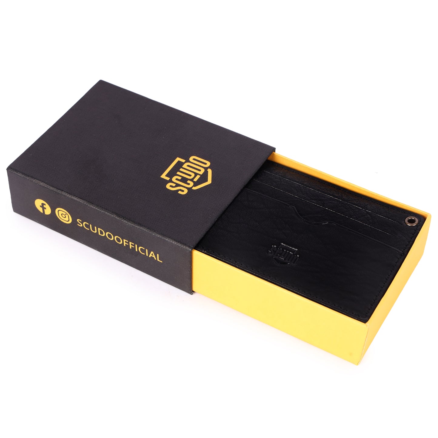 Card Holder - Troy - Black - Scudo