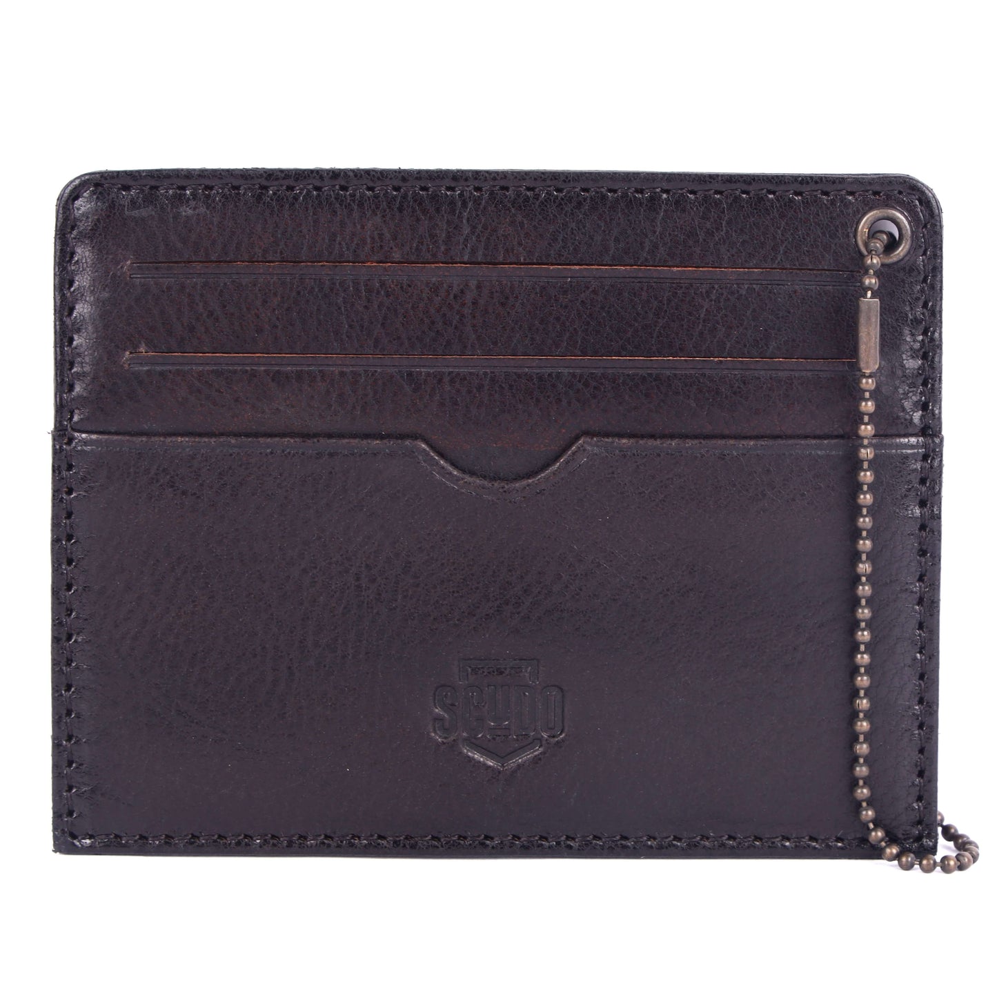 Gift Set - Card Holder & Key Organizer - Burnished - Brown - Scudo