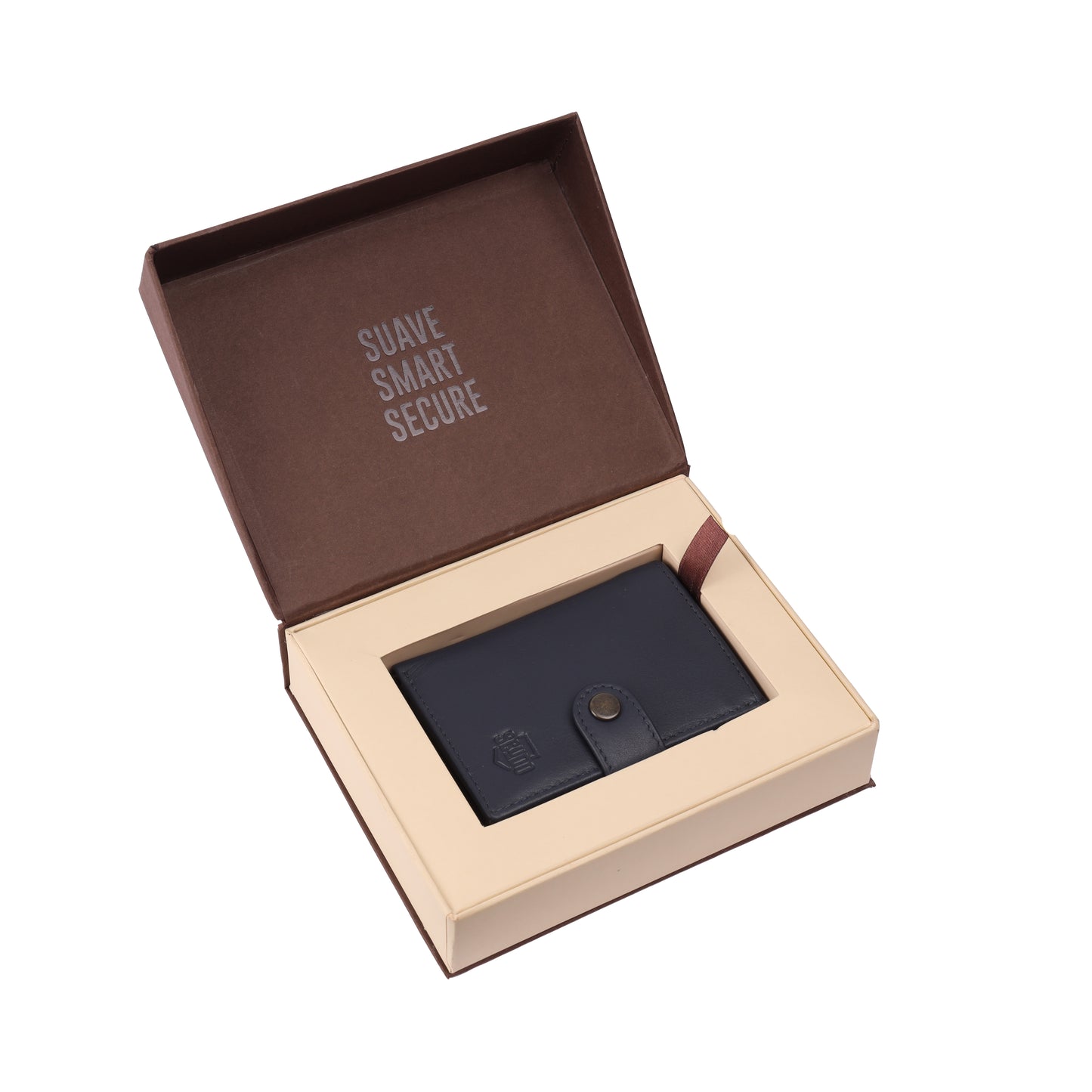 Slim Wallet – Duplex - Navy Blue (Bifold)