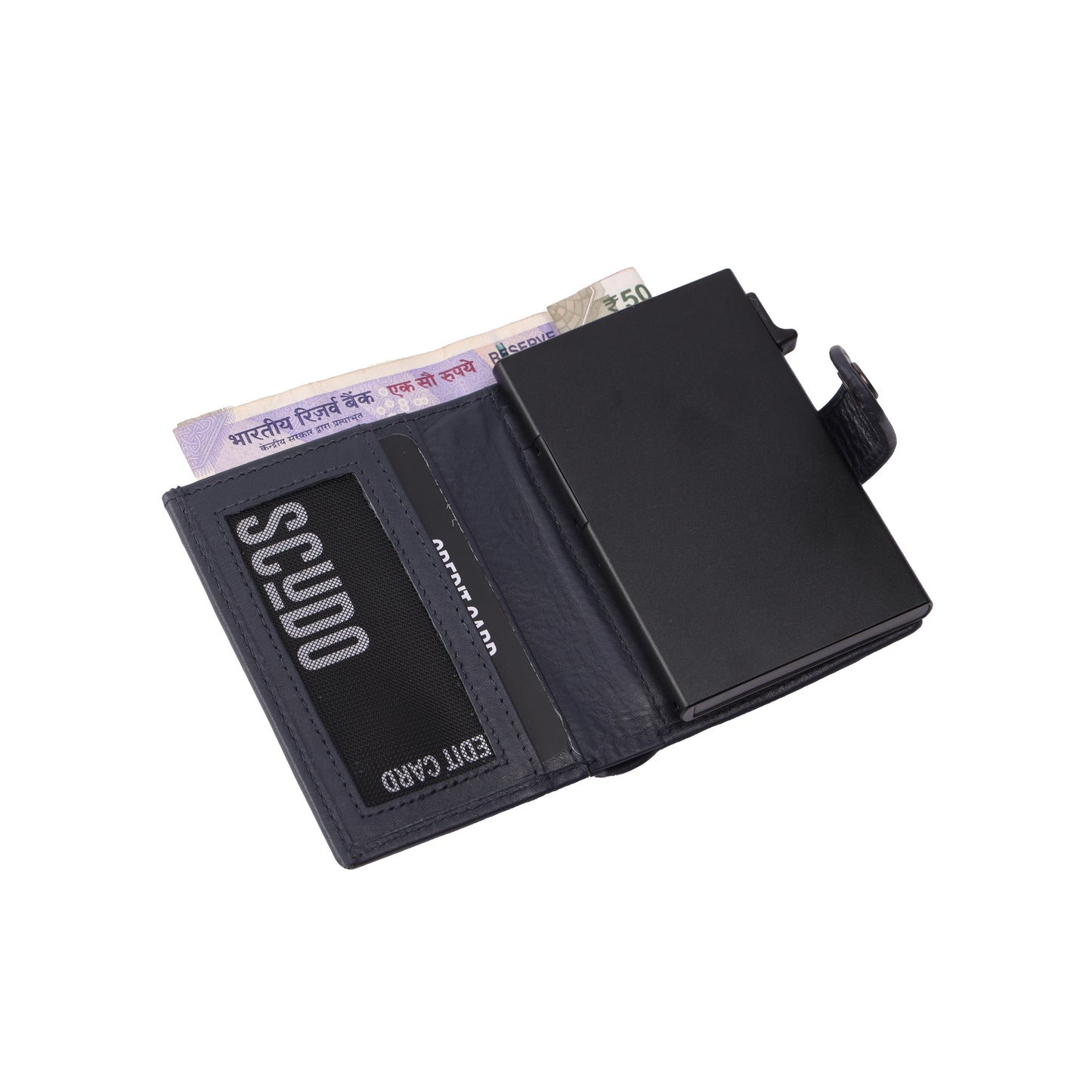 Slim Wallet – Duplex - Navy Blue (Bifold)
