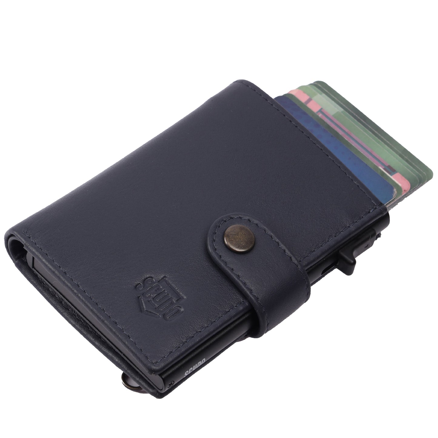 Slim Wallet – Duplex - Navy Blue (Bifold)