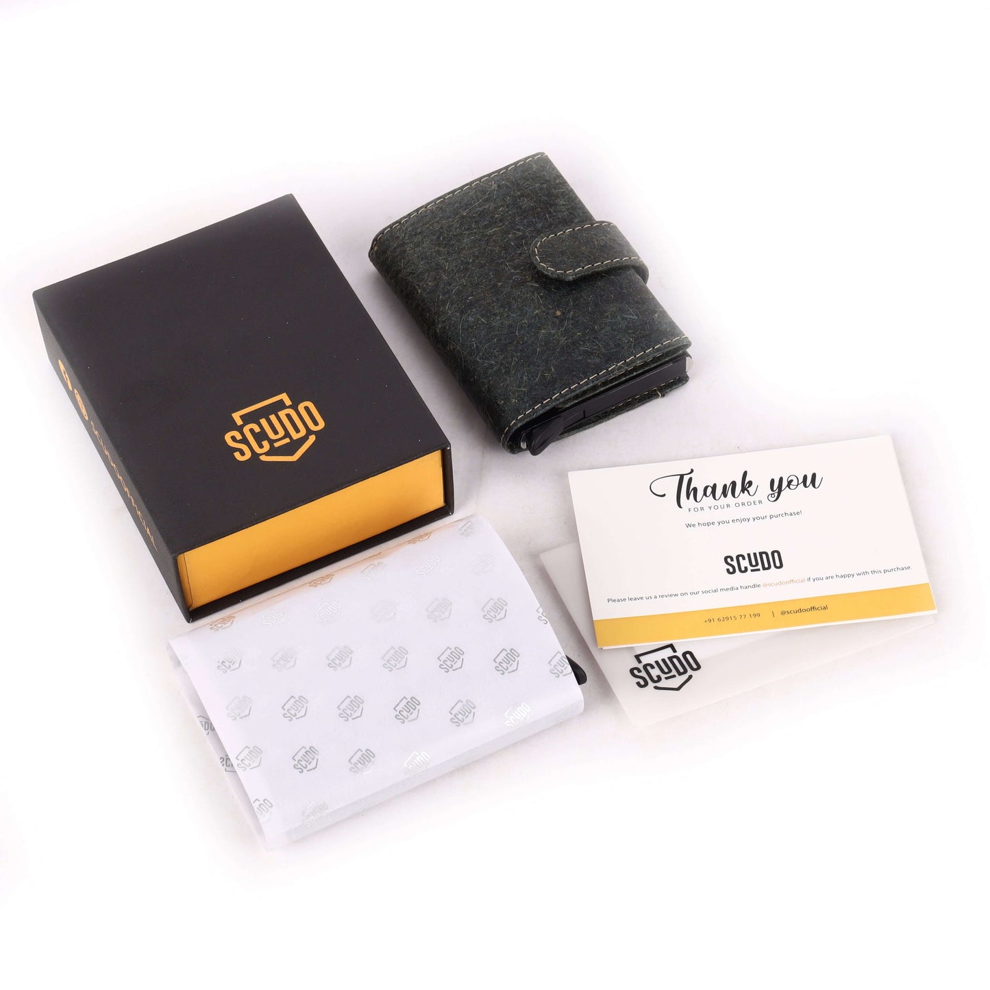 Slim Wallet - Cocos - Dark Indigo (VEGAN) - Scudo