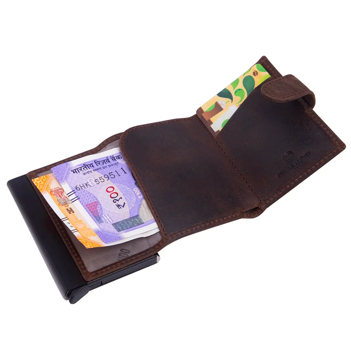 Slim Wallet - Vintage - Classic Brown - Scudo
