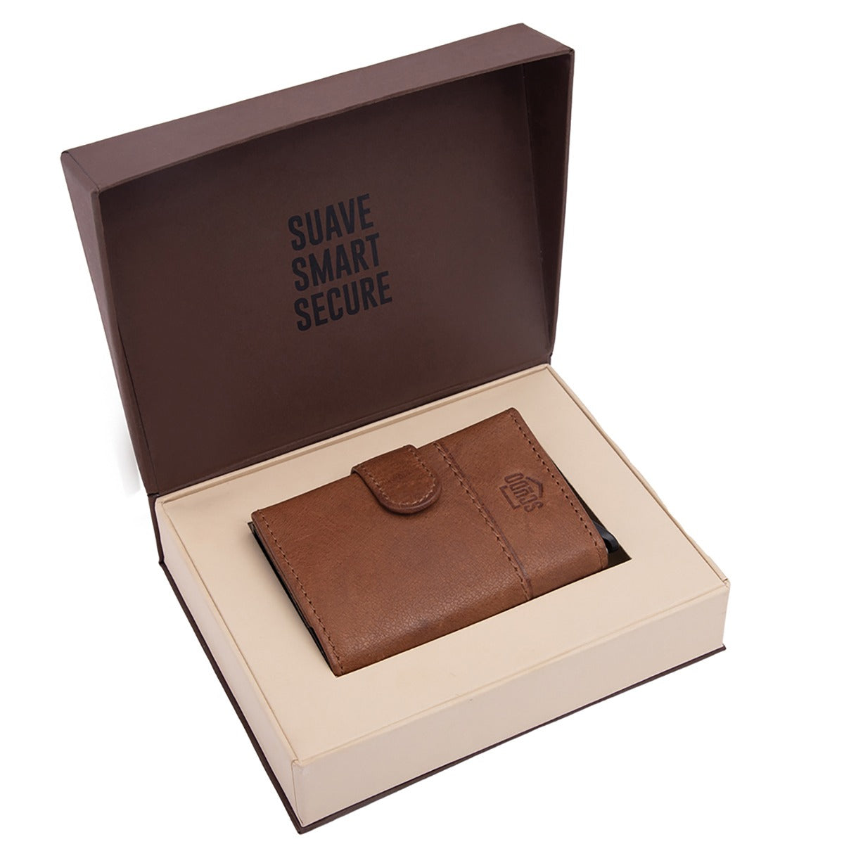 Slim Wallet - Troy - Cognac - Scudo