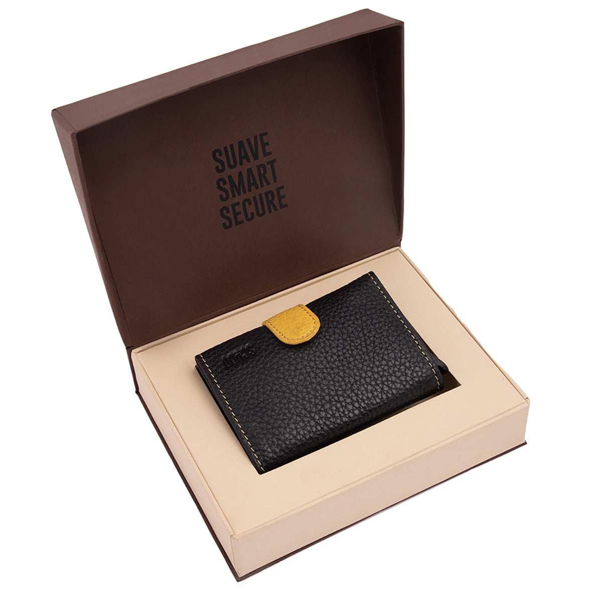 Slim Wallet - Mosaic - Black/Yellow - Scudo