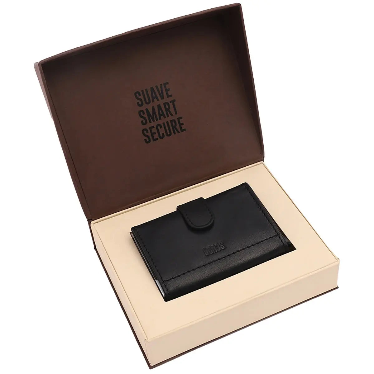 Slim Wallet - Linear - Black - Scudo