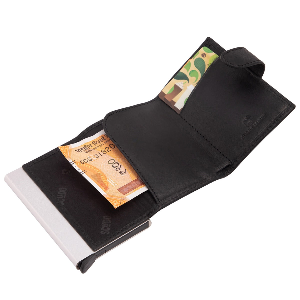 Slim Wallet - Linear - Black - Scudo