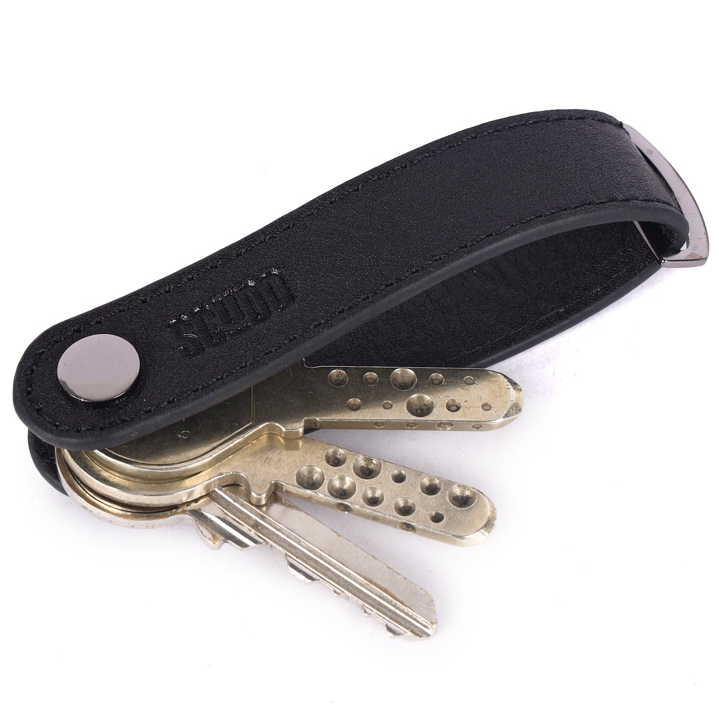 Gift Set - Slim Wallet & Key Organizer - Classic - Black - Scudo