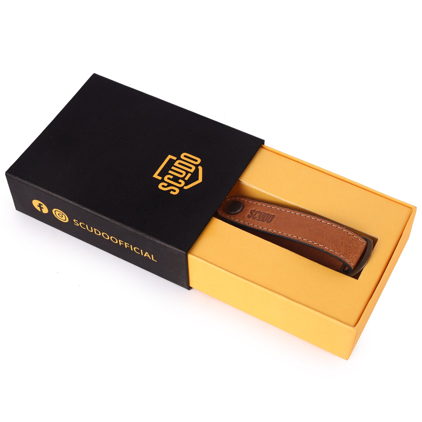 Key Organizer - Troy - Cognac - Scudo