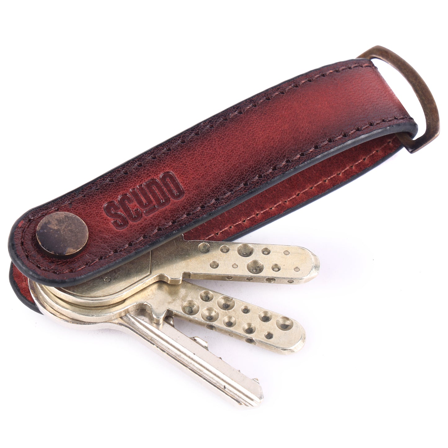 Key Organizer - Burnished - Cognac - Scudo
