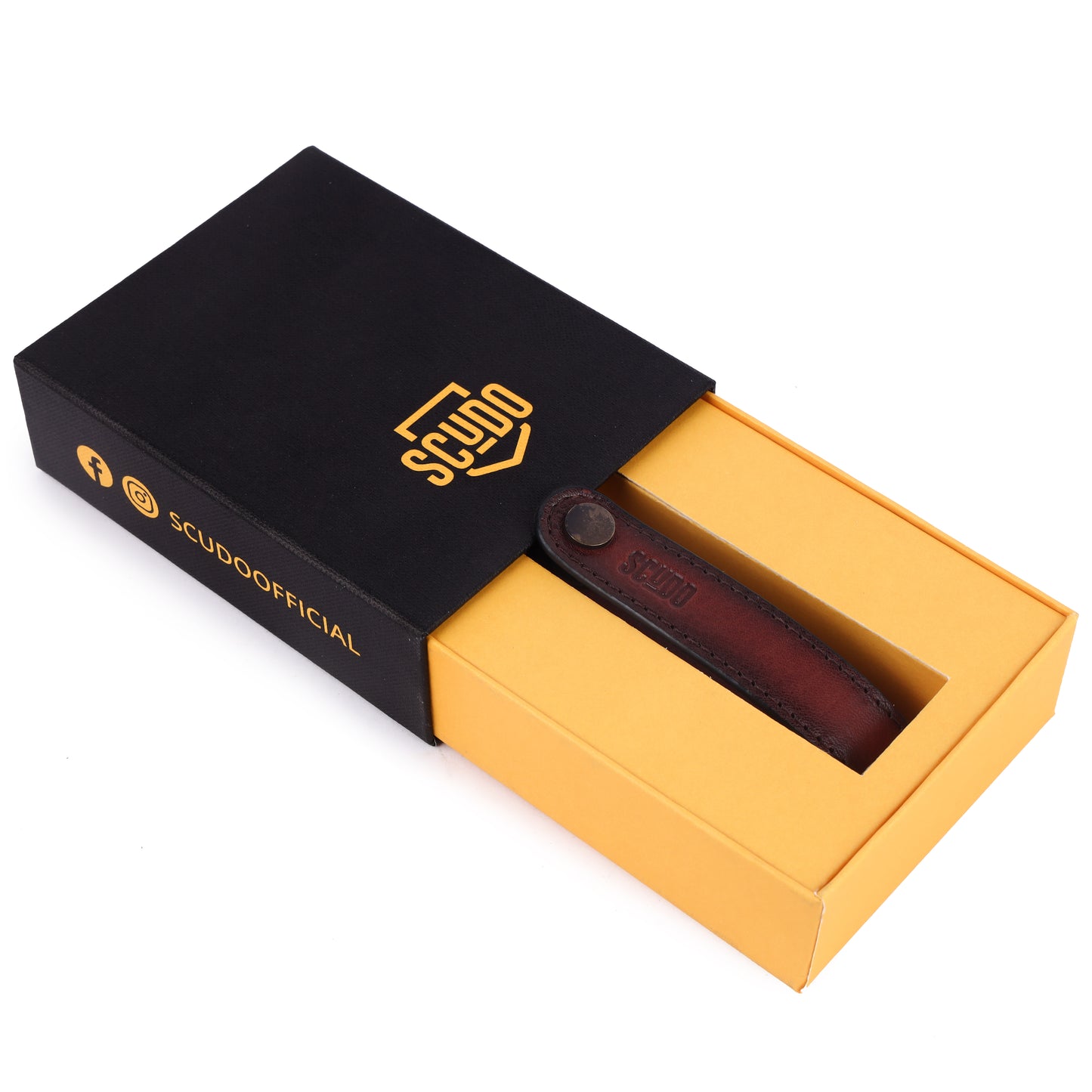 Key Organizer - Burnished - Cognac - Scudo