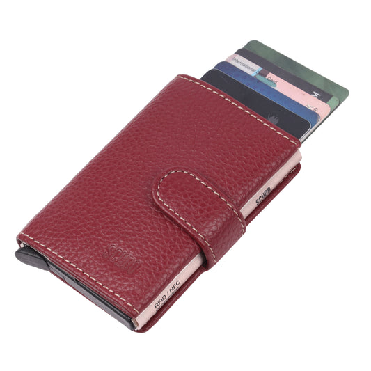 Slim Wallet - Luminous - Maroon/Gold