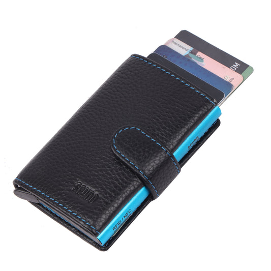 Slim Wallet - Luminous - Black/Blue