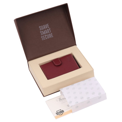 Slim Wallet - Luminous - Maroon/Gold