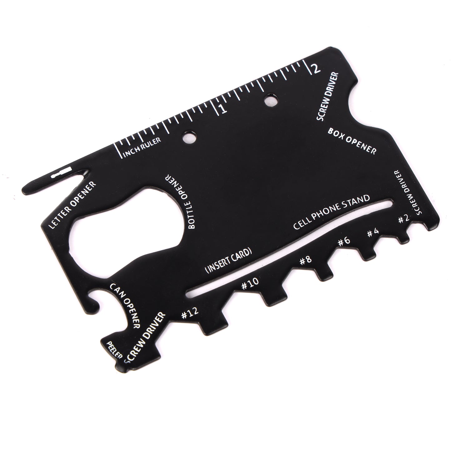 Multi-Utility Card Tool - Black (Pack of 2)