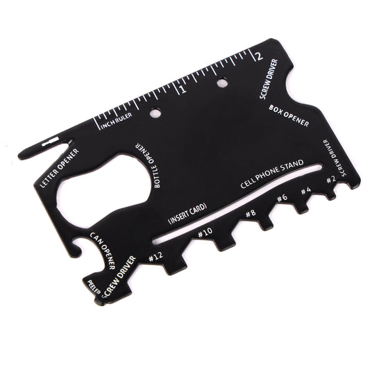 Multi-Utility Card Tool - Black (Pack of 1)