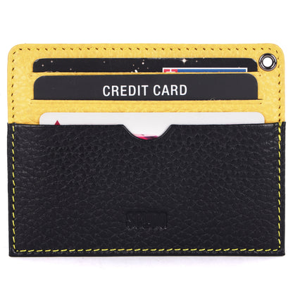 Card Holder - Mosaic - Black/Yellow - Scudo