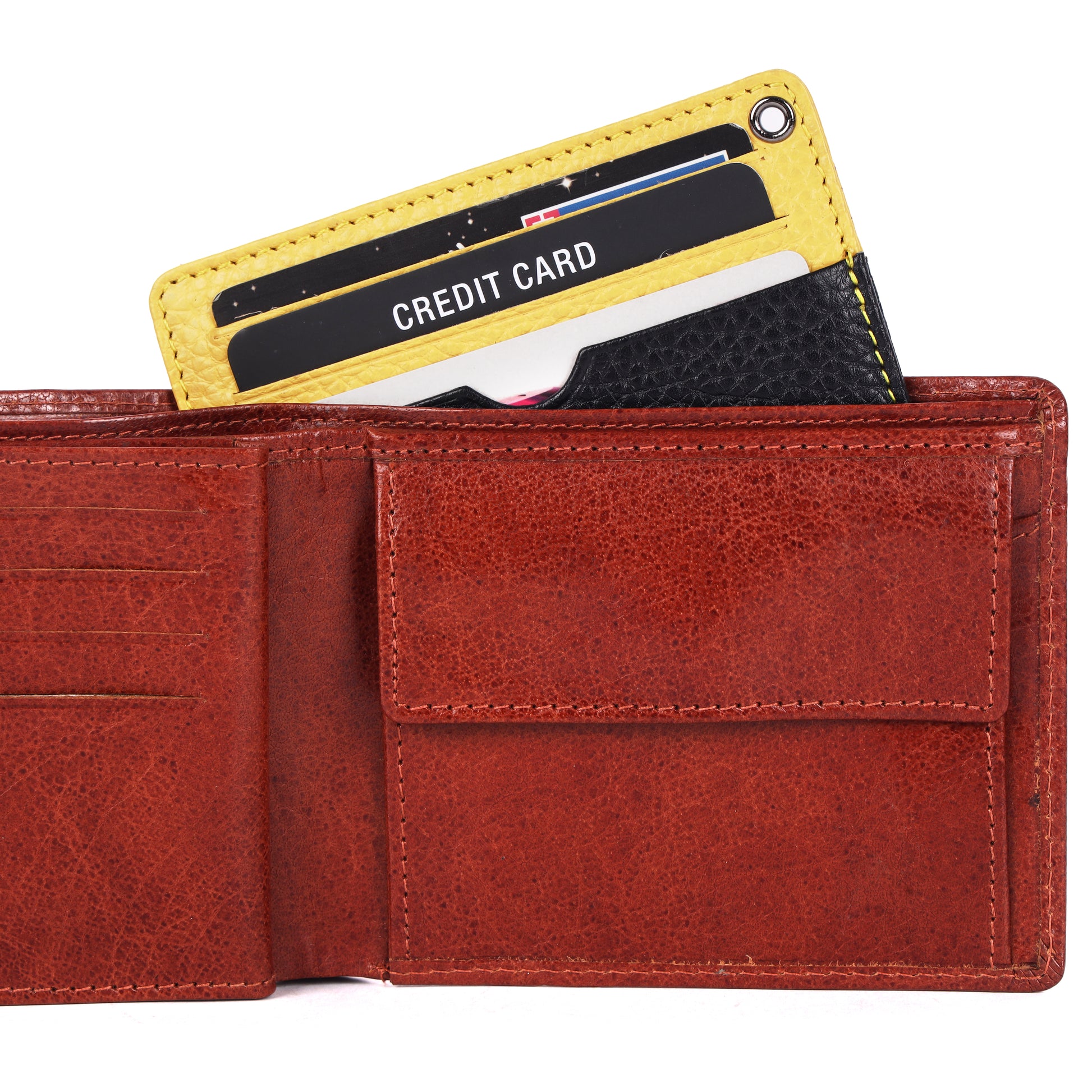 Card Holder - Mosaic - Black/Yellow - Scudo