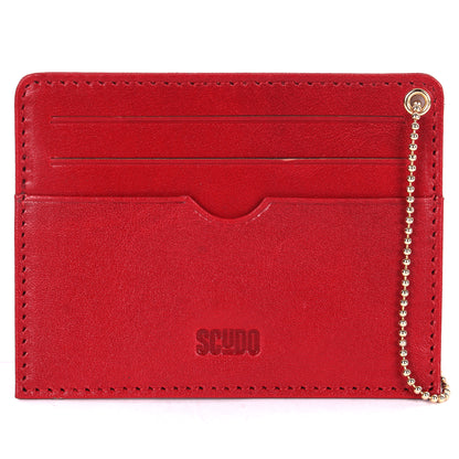 Card Holder - Tuscany - Red