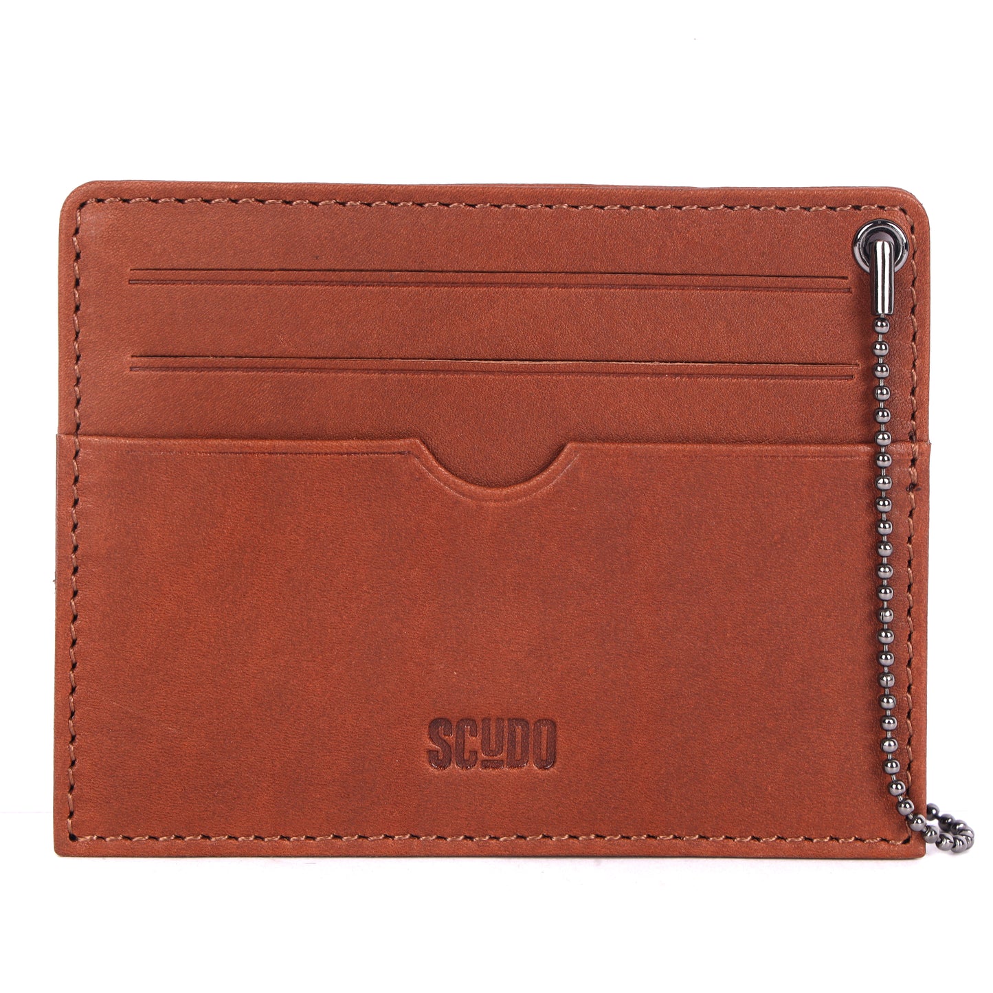 Gift Set - Card Holder & Key Organizer - Classic - Cognac - Scudo