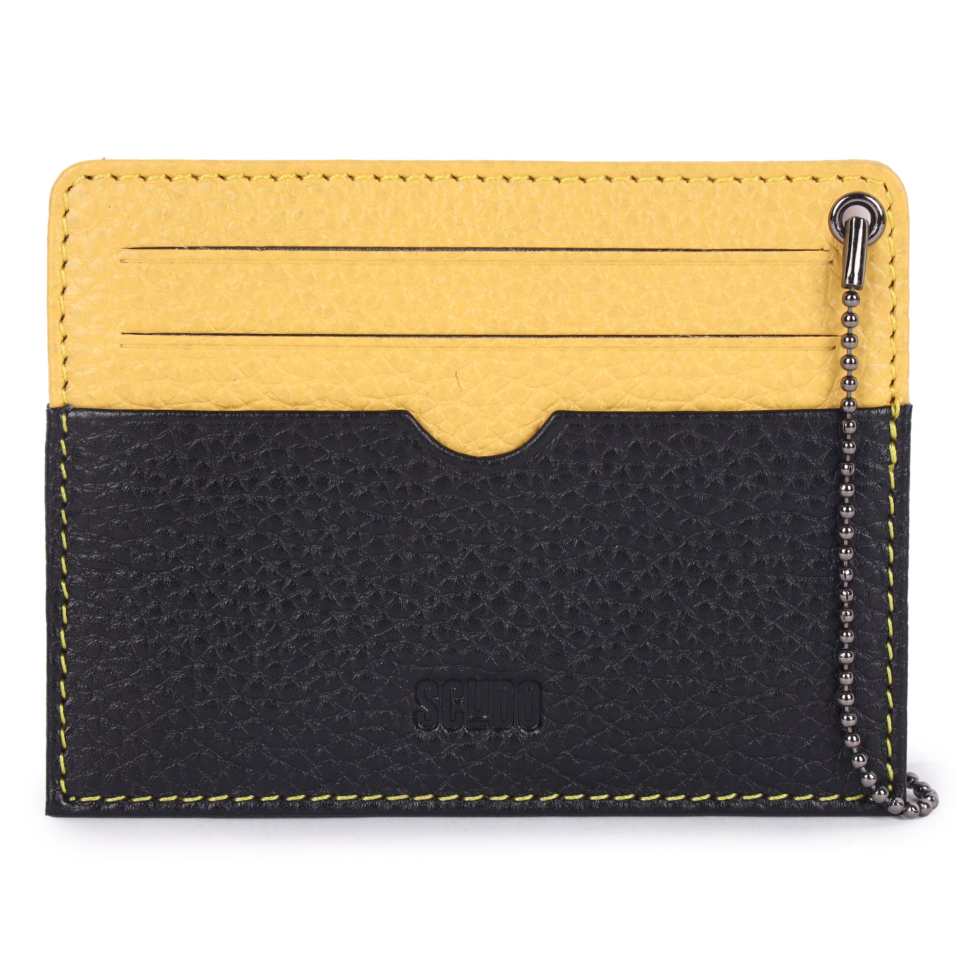 Card Holder - Mosaic - Black/Yellow - Scudo