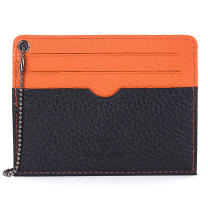 Card Holder - Mosaic - Navy/Orange