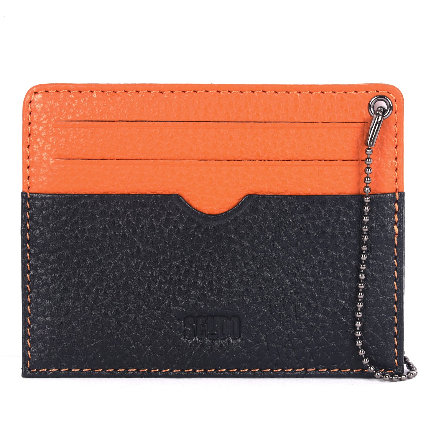 Card Holder - Mosaic - Navy/Orange - Scudo