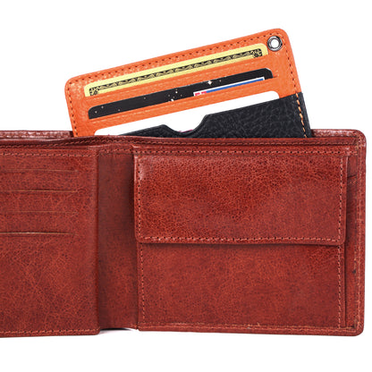 Card Holder - Mosaic - Navy/Orange - Scudo