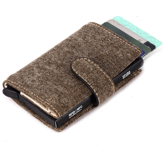 Slim Wallet - Fresco - Khaki (VEGAN) - Scudo