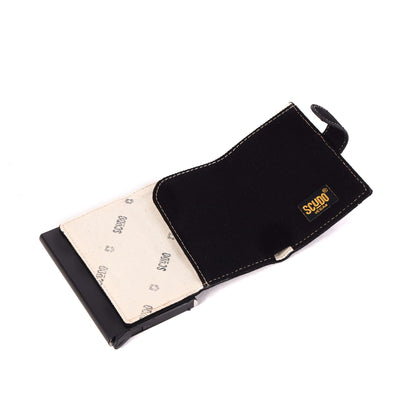 Slim Wallet - Fresco - Black (VEGAN) - Scudo
