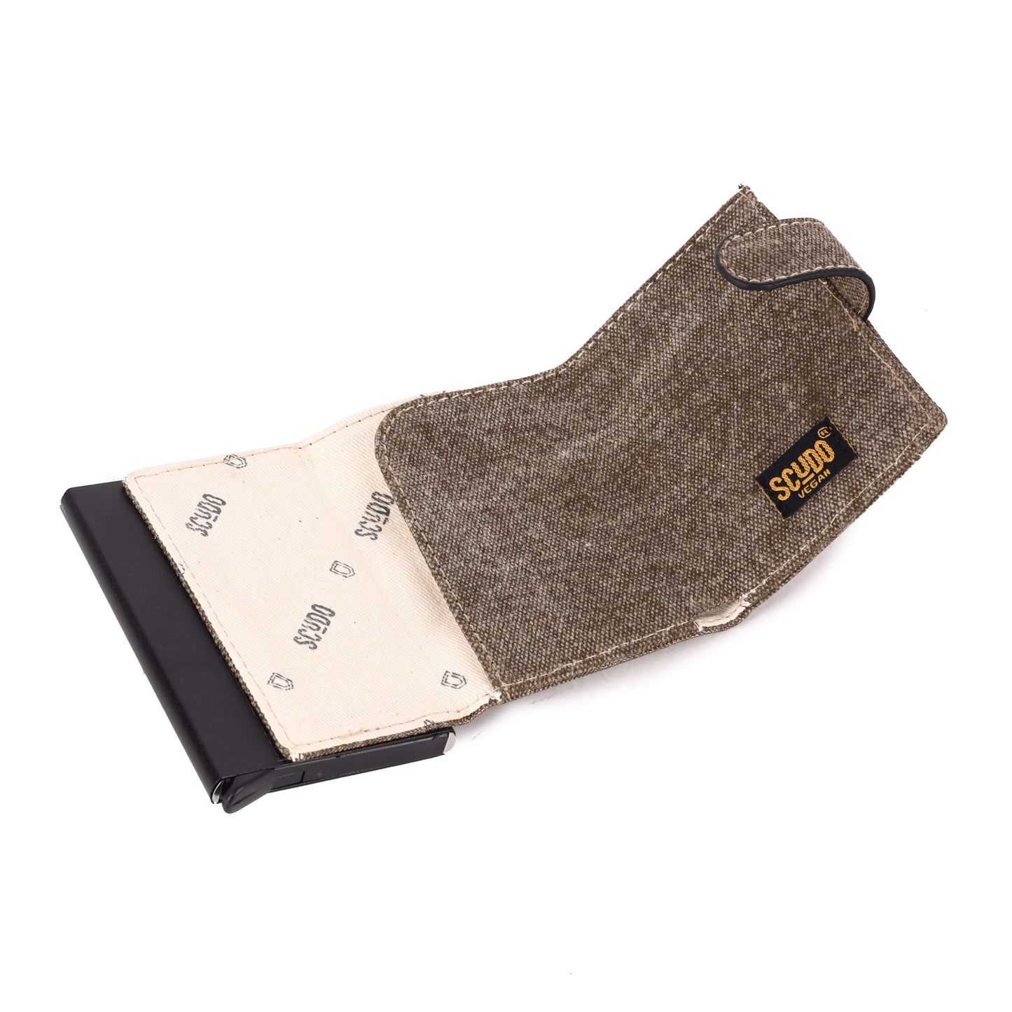 Slim Wallet - Fresco - Khaki (VEGAN) - Scudo