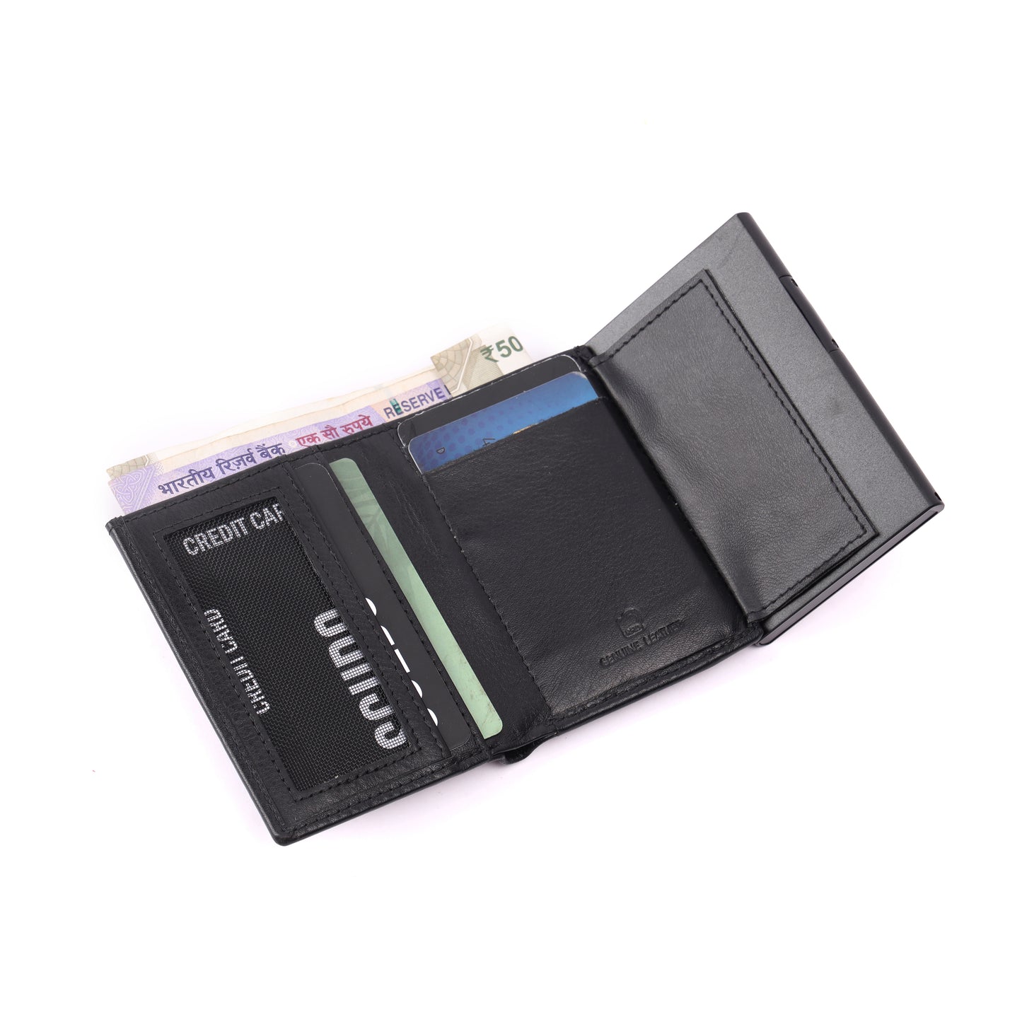 Slim Wallet – Duplex - Black (Bifold)