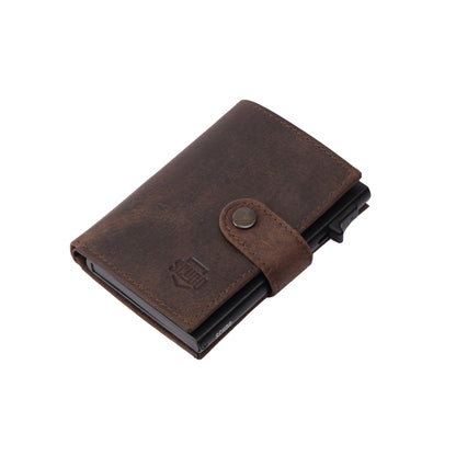 Slim Wallet – Duplex - Brown (Bifold)