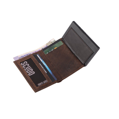 Slim Wallet – Duplex - Brown (Bifold)