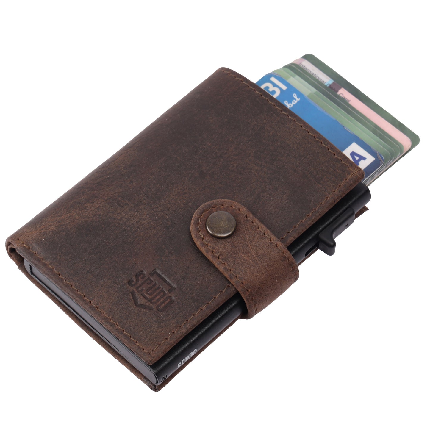 Slim Wallet – Duplex - Brown (Bifold)