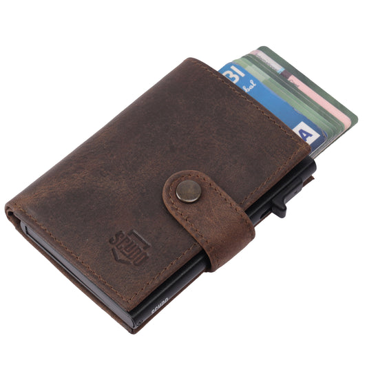 Slim Wallet – Duplex - Brown (Bifold)