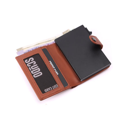 Slim Wallet – Duplex - Tan (Bifold)