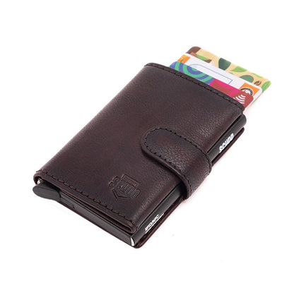 Slim Wallet - Burnished - Brown - Scudo