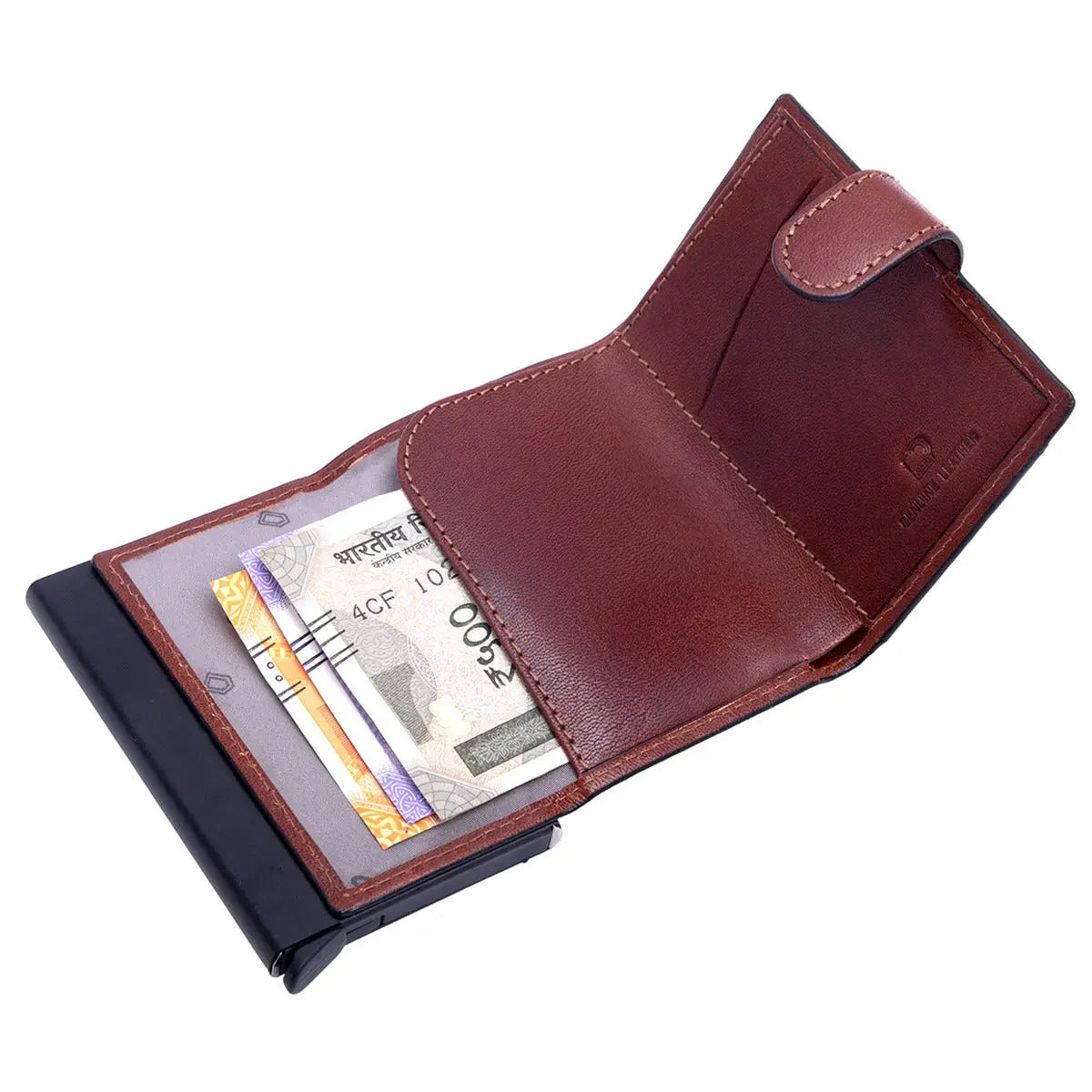 Slim Wallet - Tuscany - Cognac - Scudo