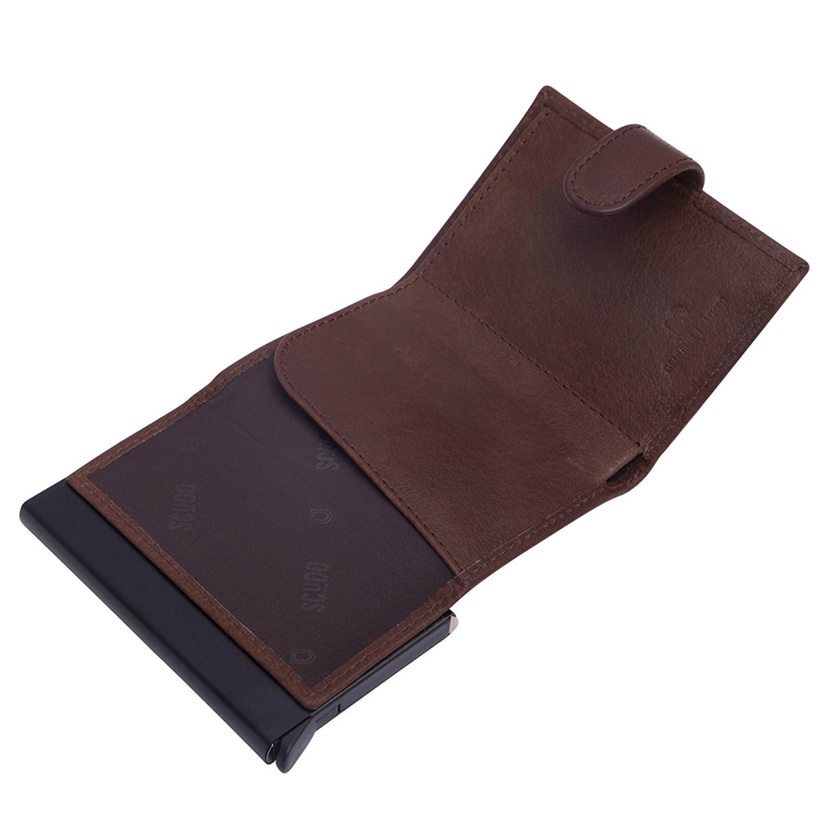 Slim Wallet - Troy - Brown - Scudo