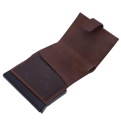 Slim Wallet - Troy - Brown - Scudo