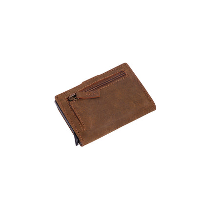 Slim Wallet - Vintage - Natural Brown