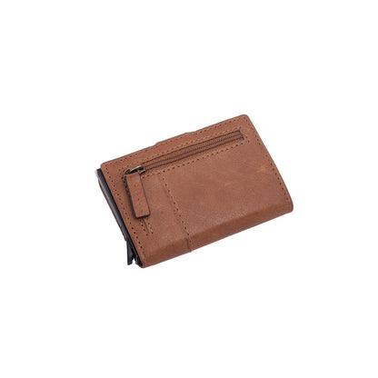 Slim Wallet - Troy - Cognac